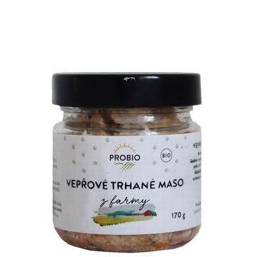 BIO trhané vepřové maso 170 g probio